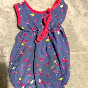 Ricrac & Ruffles cherry bubble